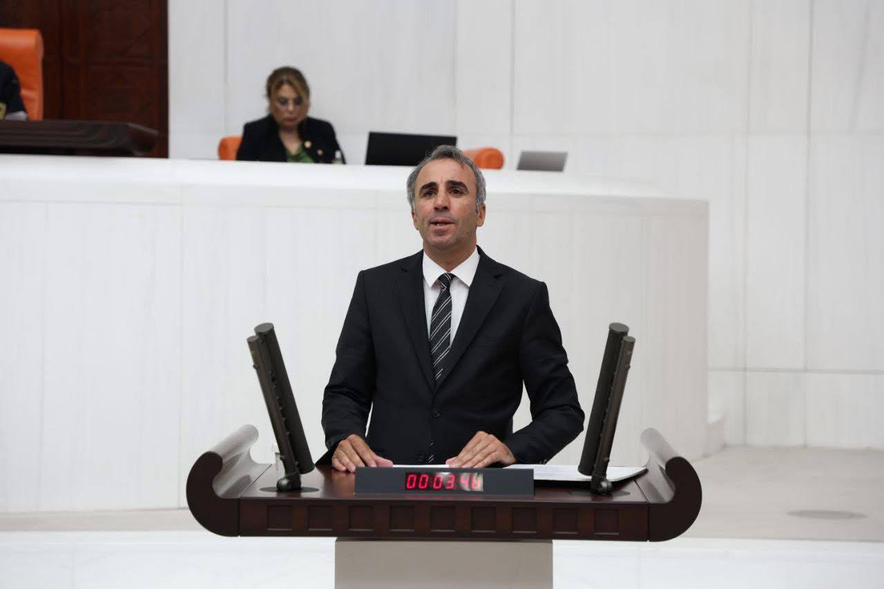 DEM Parti İstanbul Milletvekili Celal Fırat TBMM Genel Kurulu kürsüsünde